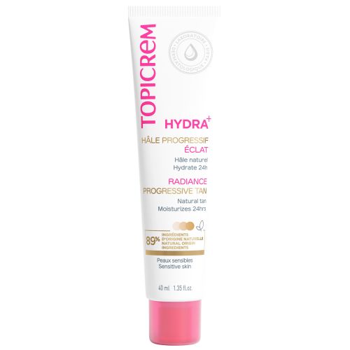 TOPICREM HYDRA+ Crème hâle progressif éclat 40ml