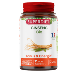 SUPERDIET Ginseng BIO - 45 Gélules