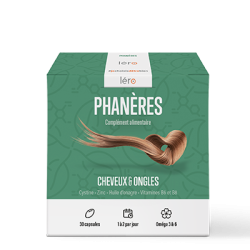 Léro Phanères Cheveux Ongles 90 Capsules + 30 Capsules Offertes