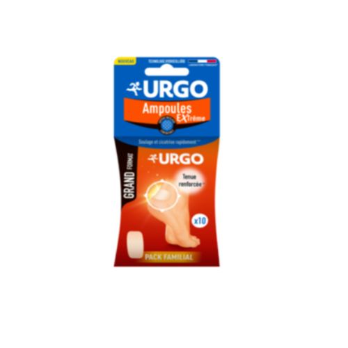 URGO AMPOULES EXTRÊME Grand Format - 10 Pansements