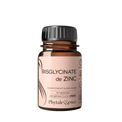 PHYTALESSENCE Bisglycinate de Zinc - 60 Gélules