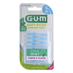 GUM BATONNETS INTERDENTAIRE 671 Soft-Picks Comfort Flex Small -