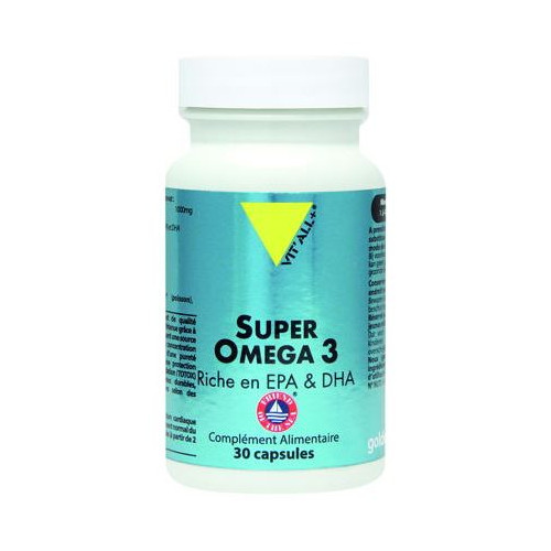 VITALL+ SUPER OMEGA 3 - 30 Capsules