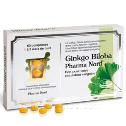 PHARMA NORD GINKGO BILOBA - 60 Comprimés