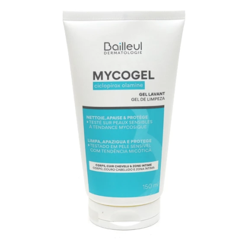 MYCOGEL Gel Lavant Corps, Cuir Chevelu & Zone Intime - 150ml