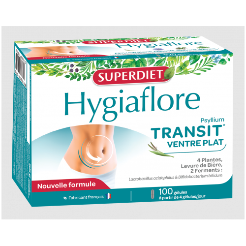 SUPERDIET HYGIAFLORE Transit - 150 Comprimés