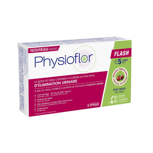 PHYSIOFLOR FLASH - 10 Comprimés + 10 Gélules