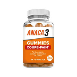 ANACA 3 GUMMIES Coupe Faim - 60 Gummies