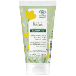 KLORANE BEBE Crème hydratante Bio - 50ML