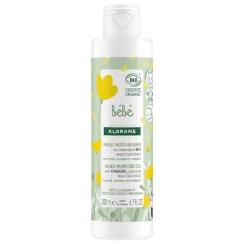 KLORANE BEBE Huile Multi-usages BIO - 200ML