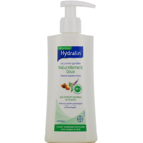 HYDRALIN NATURELLEMENT DOUX Gel lavant quotidien 400ml