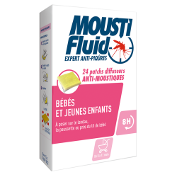 MOUSTIFLUID Bébés et Jeunes enfants - 24 Patchs