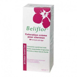 BELIFLOR COLORATION CREME CHEVEUX N°20 Chatain Cendré Clair -