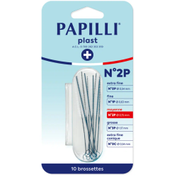 PAPILLI BROSSETTE INTERDENTAIRE N°2P - 10 Brossettes