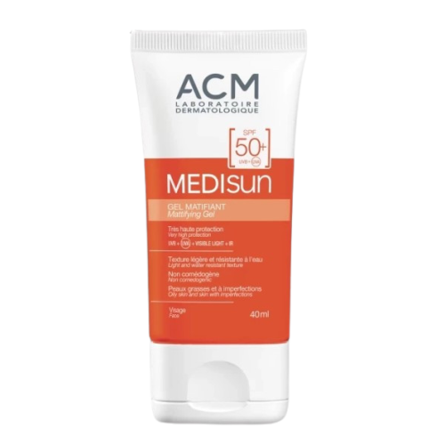 ACM MEDISUN Gel Matifiant Haute Protection SPF50 - 40ml