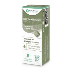 CODIFRA NORMALITE D3 2000 UI - 15ml