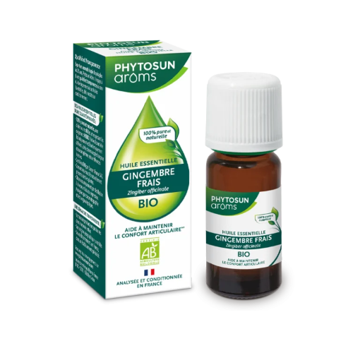 PHYTOSUNARÔMS HUILE ESSENTIELLE Gingembre frais 5ml