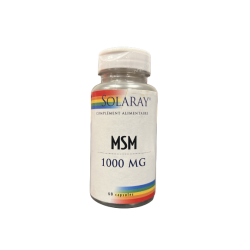 SOLARAY MSM 1000mg - 60 Capsules