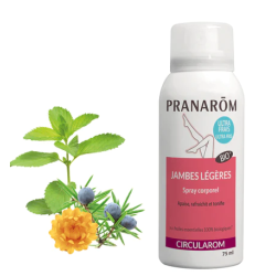 PRANAROM CIRCULAROM Spray corporel Jambes légères - 75ml