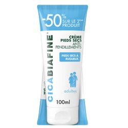 CICABIAFINE Crème Pieds Secs Anti-Fendillements - 100 ml