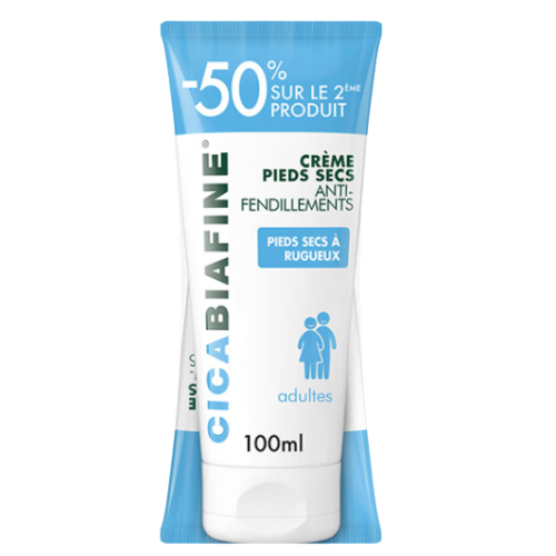 CICABIAFINE Crème Pieds Secs Anti-Fendillements - 100 ml