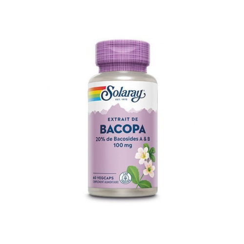 SOLARAY BACOPA - 60 Capsules