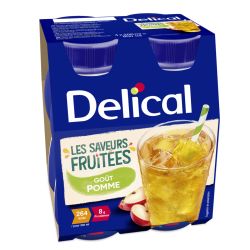 DELICAL Boisson Fruitée Pomme - 4x200 ml