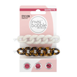 INVISIBOBBLE BARRETTES Too Glam to Give a Damn - 1 Marron + 1