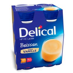 DELICAL HP HC BOISSON LACTÉE Vanille - 4x200 ml