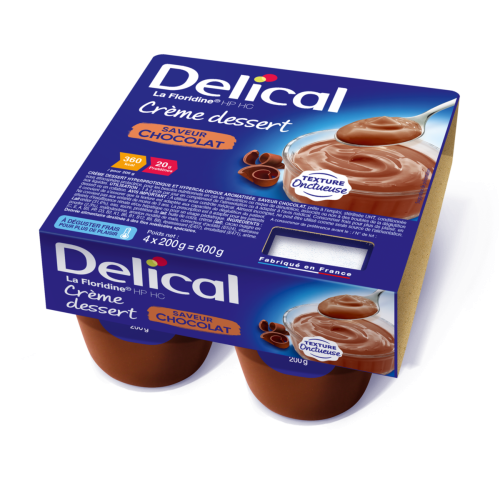 DELICAL HP PC CRÈME DESSERT FLORIDINE Chocolat - 4x200g