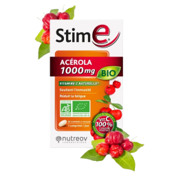 NUTREOV STIM E Acérola 1000mg BIO - 28 Comprimés à Croquer