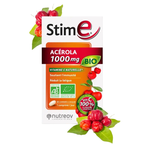 copy of NUTREOV STIM E Acérola 1000mg BIO - Lot de 2 x 28