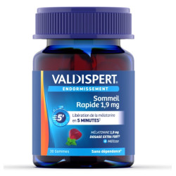 VALDISPERT SOMMEIL RAPIDE 1,9mg - 30 Gommes