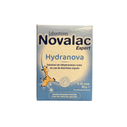 NOVALAC EXPERT HYDRANOVA Bébé 0-36 Mois - 10 Sachets de 6.5g