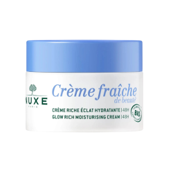 NUXE CRÈME FRAÎCHE DE BEAUTÉ BIO Crème Riche Éclat Hydratante -