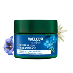 WELEDA GENTIANE BLEUE ET EDELWEISS Crème de Jour Redensifiante