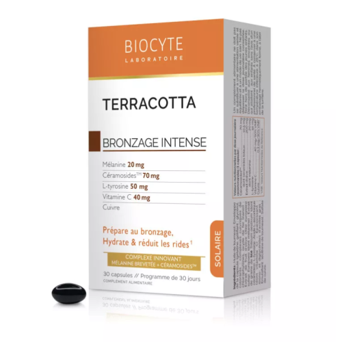 BIOCYTE TERRACOTTA SOLAIRE INTENSE Préparateur de Bronzage - 30