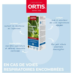 ORTIS PROPEX FLUIDITY Sirop Voies Respiratoires Thym Sureau -