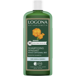 LOGONA Shampoing Apaisant Souci Officinal Bio 250ml