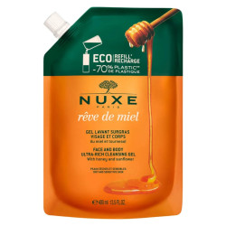 NUXE RÊVE DE MIEL Gel lavant recharge - 400ml