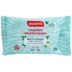 copy of ASSANIS Lingettes Désinfectantes - 50 Lingettes