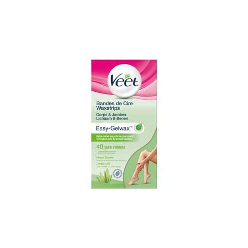 VEET EASY GELWAX CIRE FROIDE Peau Sensibles - 40 Bandes