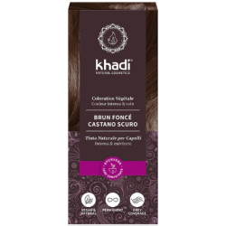 KHADI COLORATION VÉGÉTALE Brun Foncé 100g