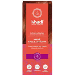 KHADI COLORATION VÉGÉTALE Henné Amla & Jatropha 100g