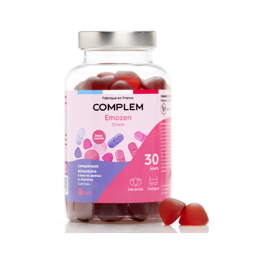 COMPLEM EMOZEN STRESS Sans Sucres - 60 gummies