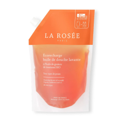 LA ROSÉE ÉCORECHARGE HUILE DE DOUCHE LAVANTE - 800ml