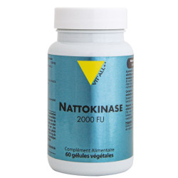 VITALL+ NATTOKINASE 100mg 2000 FU - 60 Gélules