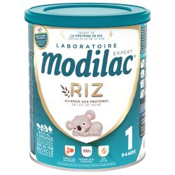 MODILAC EXPERT RIZ 1 Lait en Poudre 0-6 Mois - 800g