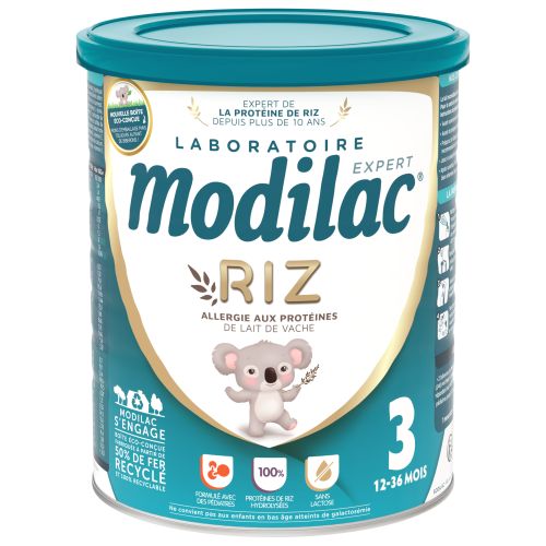 MODILAC EXPERT RIZ 3Lait en Poudre Bébé - 800g