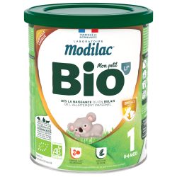 MODILAC BIO Lait en Poudre Bébé 1er Age - 800g